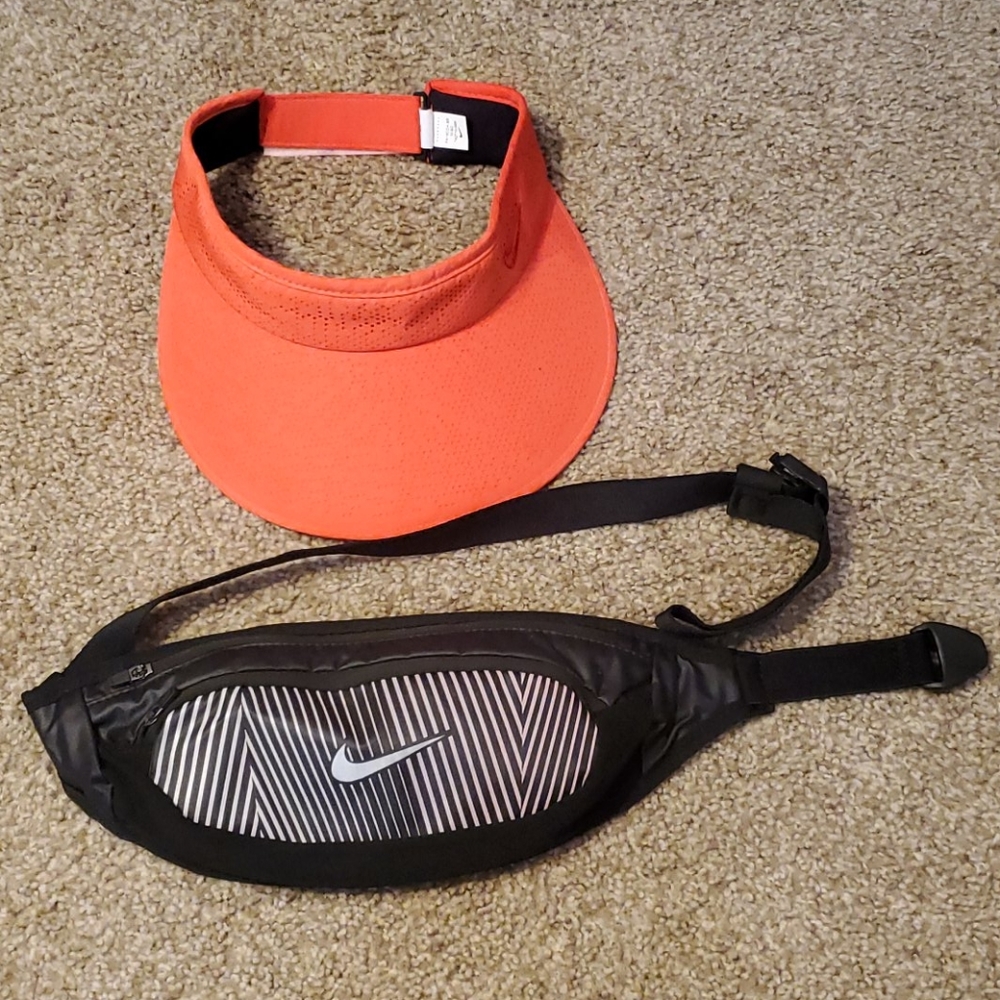 Nike Bundle: Golf Visor & Fanny Pack